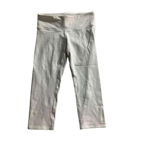 ALO Yoga Pants - Alo Yoga White Cropped Leggings Sz XS